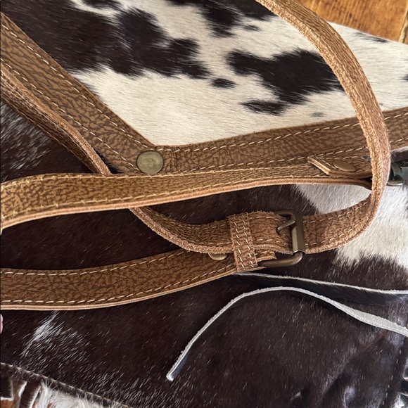 Myra Bag Cowhide Crossbody Purse - Picture 7 of 7